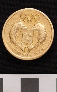 Thumbnail of Commemorative Olympic Pin: "Grenoble 1968" (1977.01.0751)