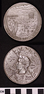 Thumbnail of Commemorative Medal: Xe Jeux Olympiques d
