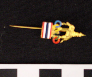 Thumbnail of Commemorative  Stick Pin for Olympics: Thailand (1977.01.1080A)