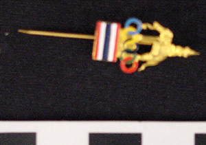 Thumbnail of Commemorative  Stick Pin for Olympics: Thailand (1977.01.1080C)