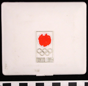 Thumbnail of Commemorative Olympic Medal Case: 1964 Tokyo Olympics (1977.01.1706D)