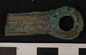 Thumbnail of Coin: Zhou Dynasty, Empire of the Great Ming, Cast Reproduction Knife Money Handle (1981.04.0041B)