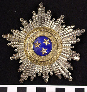 Thumbnail of Medal, Badge: Order of the Three Stars (1986.24.0003C)