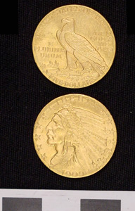 Thumbnail of Coin: United States Indian $5 Gold Piece (1987.03.0002)
