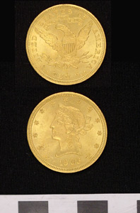 Thumbnail of Coin: United States Liberty $10 Gold Piece (1987.03.0003)
