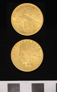 Thumbnail of Coin: United States Indian $10 Gold Piece (1987.03.0004)