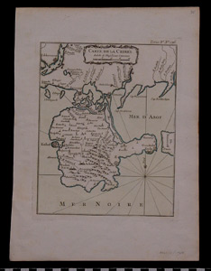 Thumbnail of Map: Carte de la Crimee (1988.07.0031)