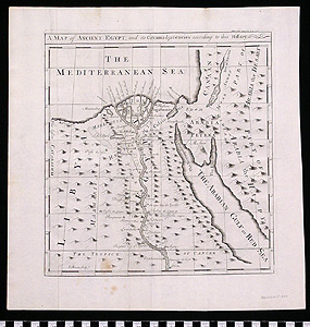 Thumbnail of Map: Ancient Egypt and its Circumadjacencies According to this History (1989.11.0010)