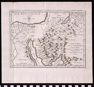 Thumbnail of Map: Voyage des Israelites dans le Desert (1989.11.0016)