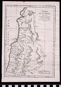 Thumbnail of Map: Carte de la Syrie (1989.11.0020)