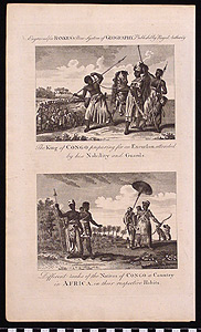 Thumbnail of Engraving: The King of the Congo; Different Ranks of the Natives ()