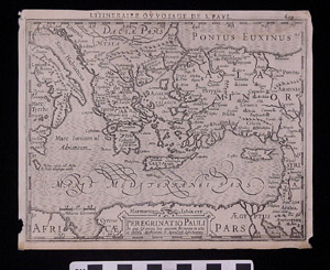 Thumbnail of Map: Holy Land-Paul