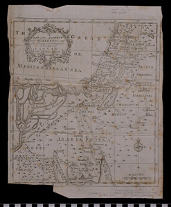 Thumbnail of Map: Map of the Journey in the Wilderness and of the Conquest and Partition of the Land of Canaan (1990.13.0010)