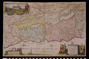 Thumbnail of Map: Land of Canaan traveled by our Lord (1990.13.0017)