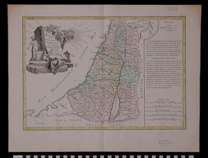 Thumbnail of Map: The Twelve Tribes of Israel (1990.13.0021)