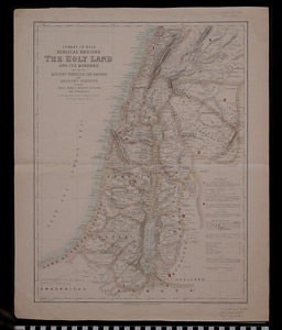 Thumbnail of Map: The Holy Land (1990.13.0024)