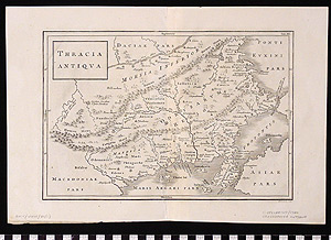 Thumbnail of Map: Thracia, Antigua, Geographica Antigua (1991.18.0001)