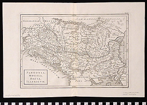 Thumbnail of Map: Pannonia, Moesia, Dacia, Illyricum (1991.18.0003)