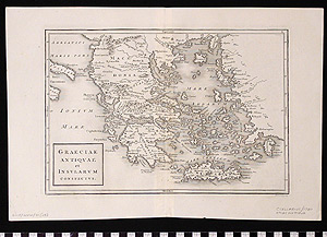 Thumbnail of Map: Graecide, Antiguae Et Insularum Conspectus (1991.18.0013)