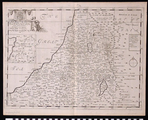 Thumbnail of Map: A New Map of the Land of Canaan and Parts Adjoining (1991.18.0039)