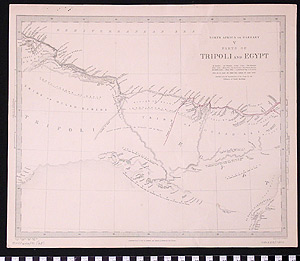 Thumbnail of Map: Tripoli and Egypt, Barbary (1991.18.0068)