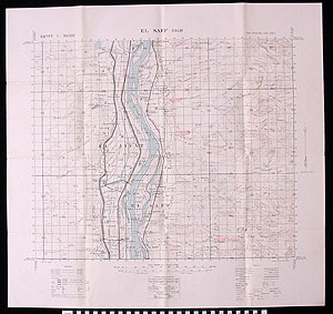 Thumbnail of Map: Egypt and Sinai (El Saaf) (1991.18.0078)