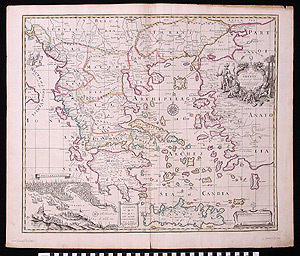 Thumbnail of Map: Greece and Part of Anatolia  (1991.18.0120)