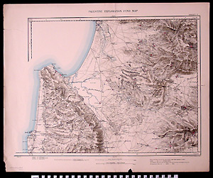 Thumbnail of Map: Palestine Exploration Fund Map - Sheet V (1992.08.0006)