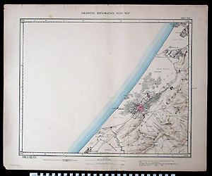 Thumbnail of Map: Palestine Exploration Fund Map - Sheet XIX (1992.08.0012)