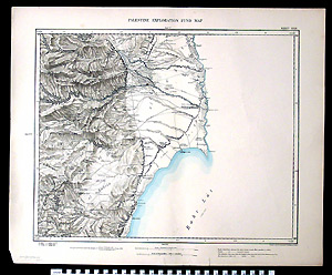 Thumbnail of Map: Palestine Exploration Fund Map - Sheet XVIII (1992.08.0013)