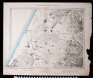 Thumbnail of Map: Palestine Exploration Fund Map - Sheet XVI (1992.08.0015)
