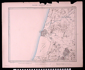 Thumbnail of Map: Palestine Exploration Fund Map - Sheet XIII (1992.08.0018)