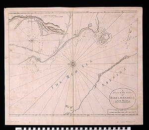 Thumbnail of Map: A Chart of the Straits of Babelmandell and Moha (1992.08.0037)