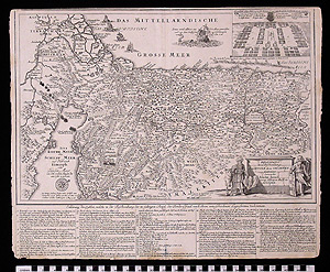 Thumbnail of Map: Delineatio und beschreibung Palaestinae oder der gelobten landes (1992.08.0047)