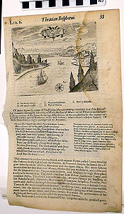 Thumbnail of Map: Thracian Bosphorus 3, The Castles Commanding the Bosphorus (1994.31.0023)