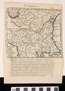 Thumbnail of Map: Serbia, Bulgaria, and Romania (1994.31.0024)