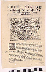 Thumbnail of Map: Dalmatia, Croatia, Bosnia (1994.31.0028)