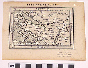 Thumbnail of Map: Sara and Sebenic (1994.31.0033)