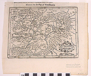 Thumbnail of Map: Transylvania (1994.31.0050)