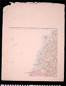 Thumbnail of Map: Palestine Exploration Fund, Sheet 2: Beirut , Sidon , Zarephath (1994.31.0054)