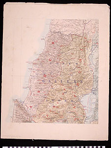 Thumbnail of Map: Palestine Exploration Fund, Sheet 6: Galilee (1994.31.0058)