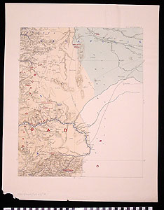 Thumbnail of Map: Palestine Exploration Fund, Sheet 11: Gad (1994.31.0063)