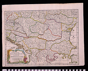 Thumbnail of Map: Seat of War in Hungary (1994.31.0083)