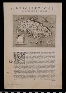 Thumbnail of Map: Rhodi, Rhodes (1995.25.0017)
