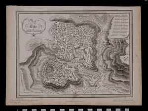 Thumbnail of Map: Plan of the City of Jerusalem (1995.25.0072)