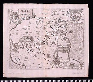 Thumbnail of Map: Zabulon, Galilaea Inferior (1996.26.0089)