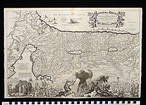 Thumbnail of Map: Holy Land/ Moses Receiving Ten Commandments (1996.26.0097)