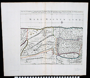 Thumbnail of Map: Holy Land (Western Sheet) (1996.26.0104)
