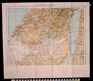 Thumbnail of Map: Southern Palestine, 1/250,000 (1997.11.0002)