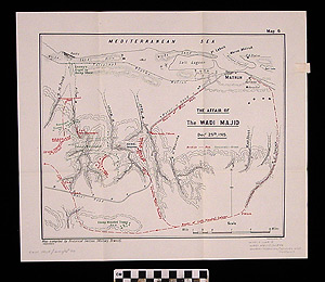 Thumbnail of Map: The Affair of the Wadi Majid, Dec. 25th, 1915 (1997.11.0006)